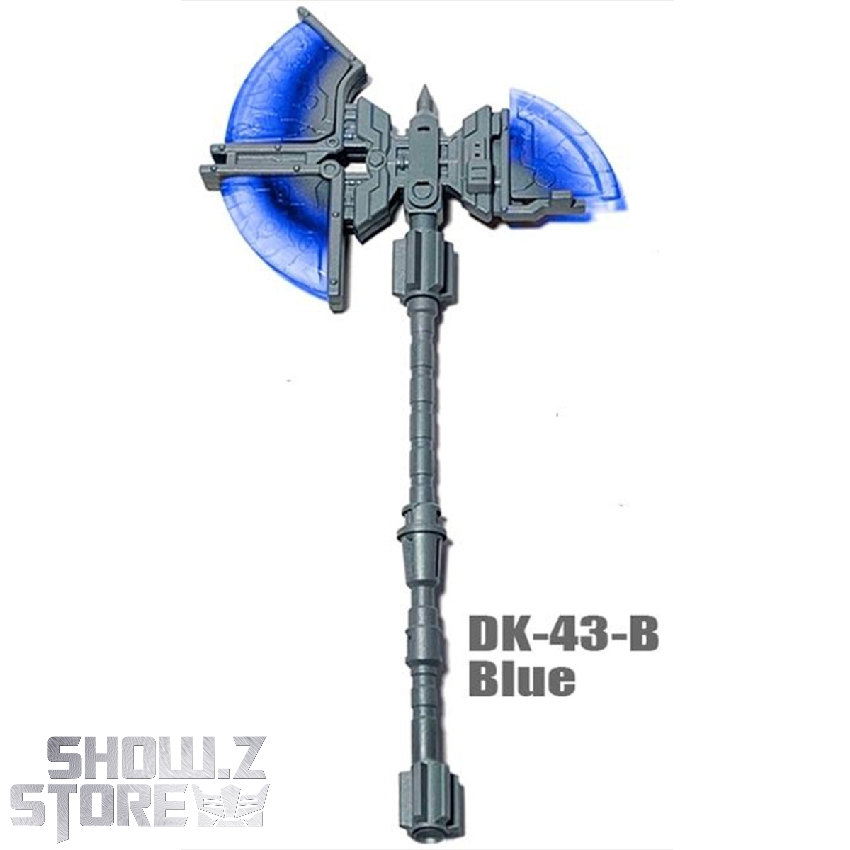 DNA Design DK-43B Axe Upgrade Kits Blue Version for SS GE03 WFC Optimus Prime