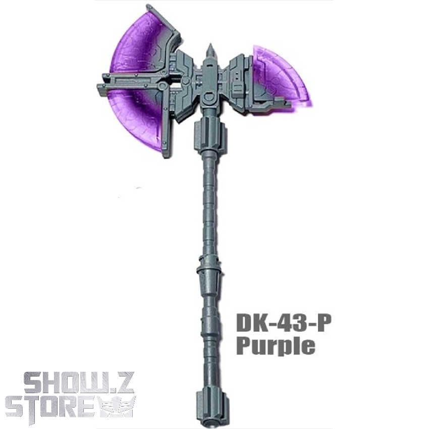 DNA Design DK-43P Axe Upgrade Kits Purple Version for SS GE03 WFC Optimus Prime