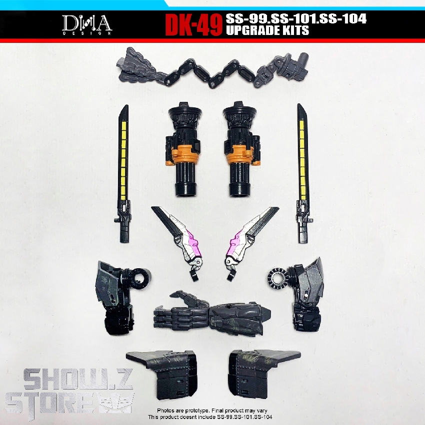 DNA Design DK-49 Upgrade Kits for SS-99 Battletrap, SS-101 Scourge & SS-104 Nightbird w/ Bonus