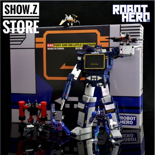 Robot Hero K-01 Pony MP-13 Soundwave Masterpiece