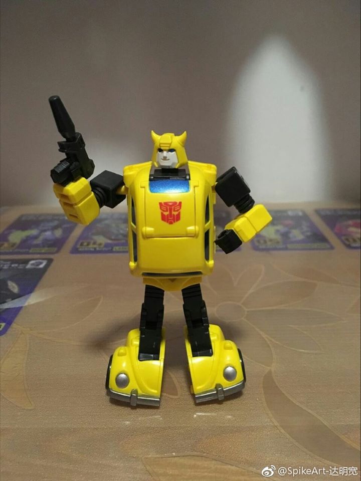 Transformers Hot Soldiers HS09 Bumblebee mini G1 SPY Officer Action Figures Toy
