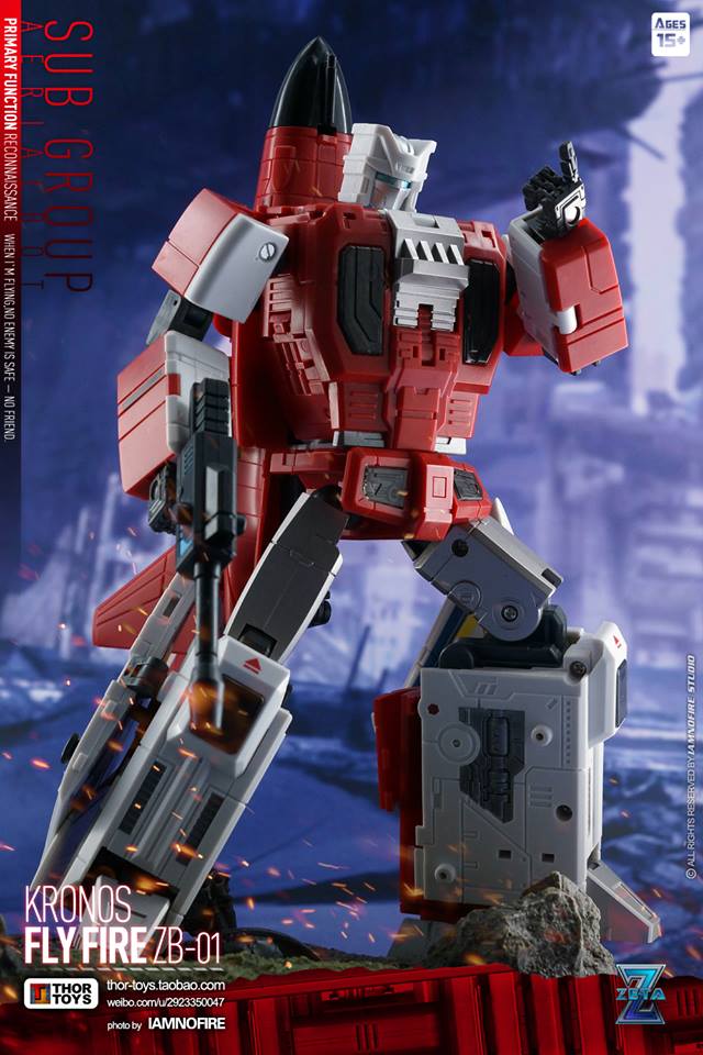 Transformers Zeta toys ZB-01 Kronos Fly Fire Figure in Stock! 
