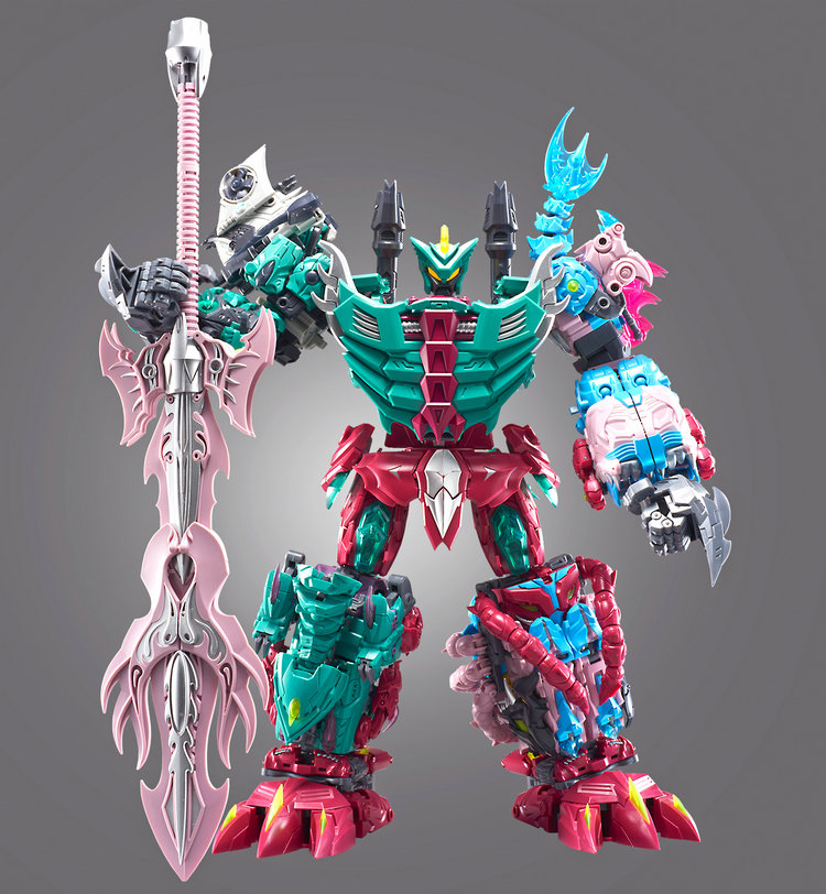 IN STOCK New Transformers TFC Poseidon P-04 Ironshell Action figure toy reprint 
