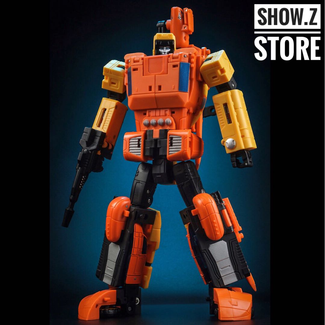 Transformers Unique Toys Ut Y-03 Three Change Sandstorm Sworder Blade Warrior 