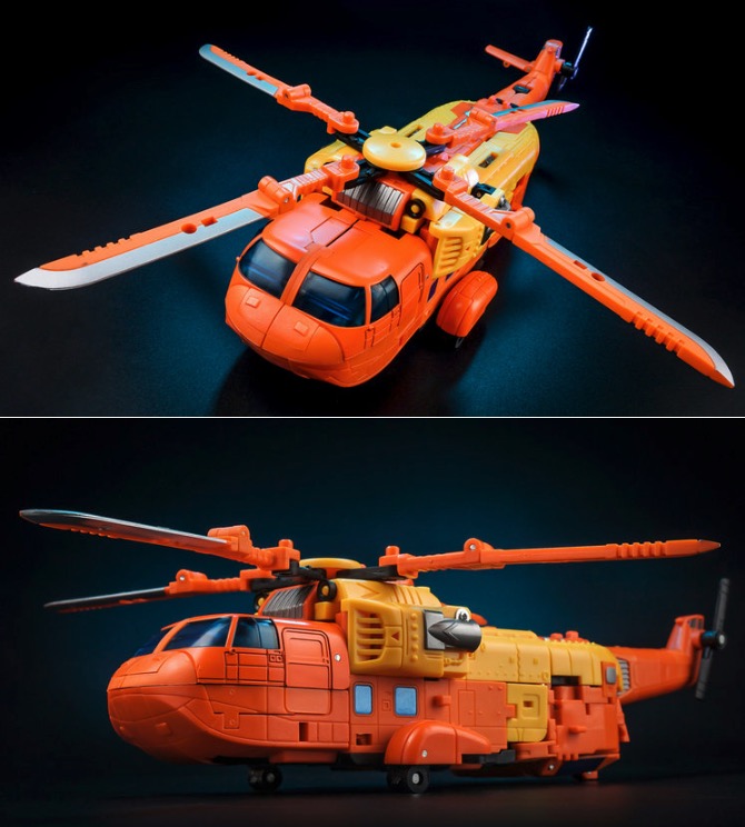 Unique Toys UT Y-03 Sandstorm Transformers Triple Changer Blades Soldier