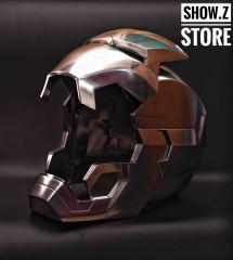 [Remote Version] [Metal Made] Cattoys 1:1 Iron Man Mark 42 Mark 43 Helmet MK42 MK43 Replica w/ LED