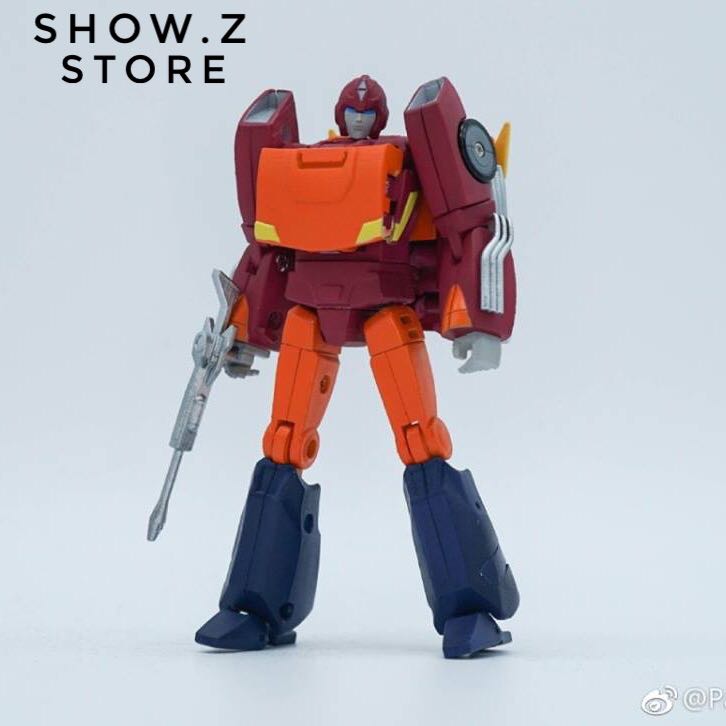 New Transformers PAPA TOYS PPT-04 Hot Rod mini Robot Action Figure in stock 