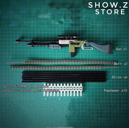 Shockwave Lab SL-31 MP-4 Beast War Dinobot Weapon Upgrade Kit