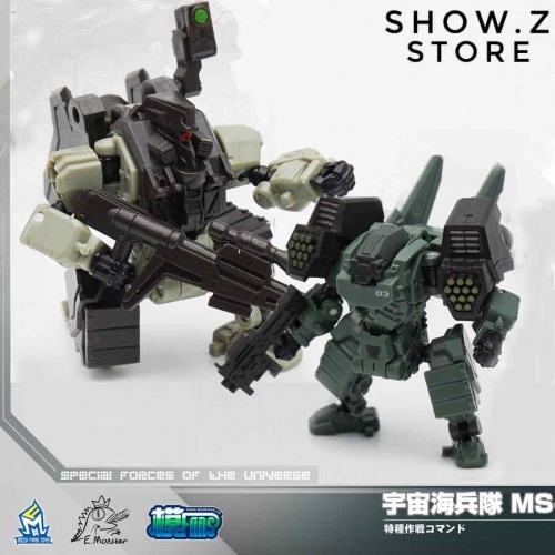 MechFansToys  Lost Planet Powered-suit MS04 Tiger& MS06 Snake Diaclone