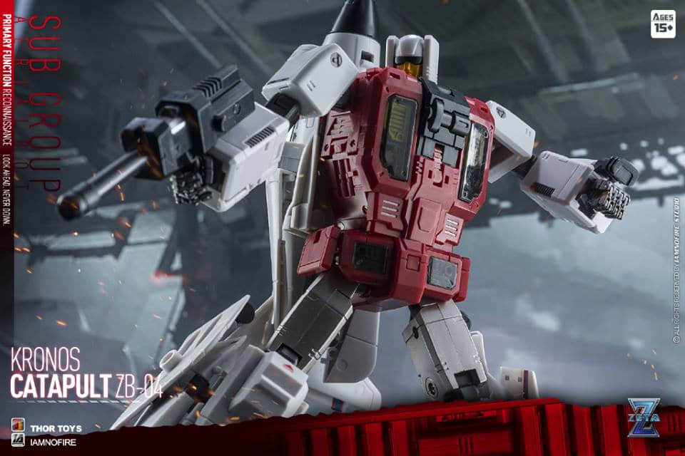 Transformers Toys Zeta ZB-04 Catapult G1 Superion Slingshot figure in stock