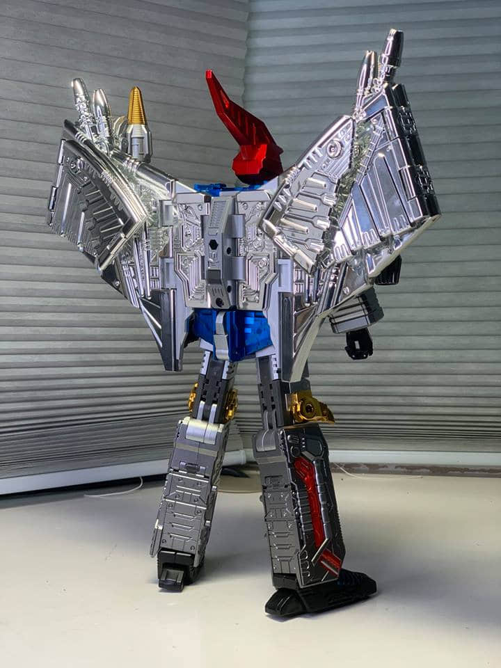 Transformers TOY GP HQ-05R Alloy Plating Gaudenter G1 Swoop Blue New In Stock