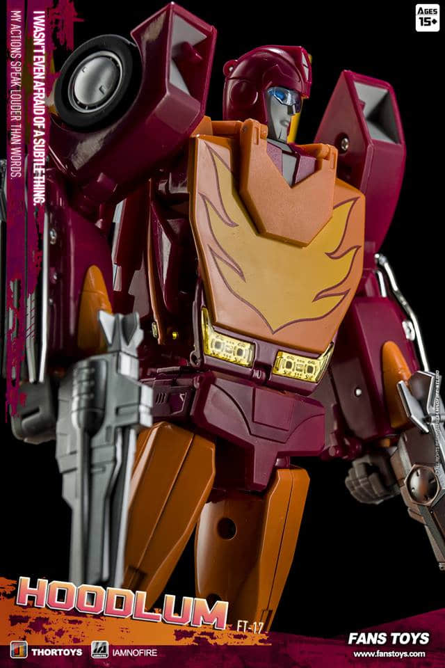 new Pre-order Transformers Iron FansToy FT-17 Hoodlum G1 Hot Rod Second batch