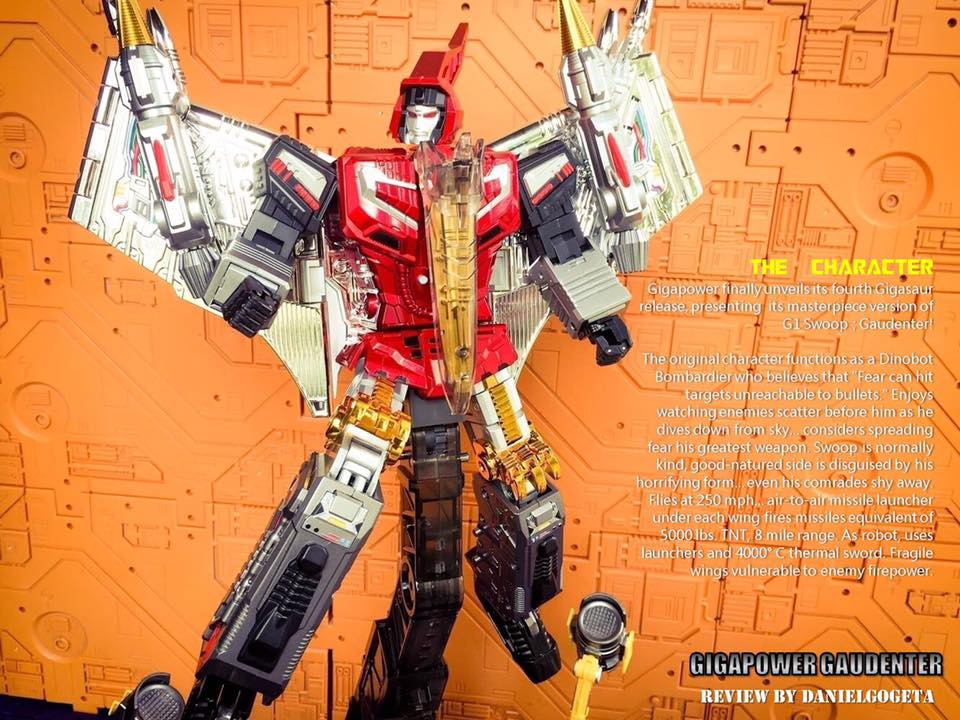 GigaPower GP HQ-05R Gaudenter Swoop Red Chrome Version - Show.Z Store