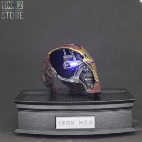 X-Space Studio 1/6 Iron Man MK50 Battle Damaged Helmet /w LED