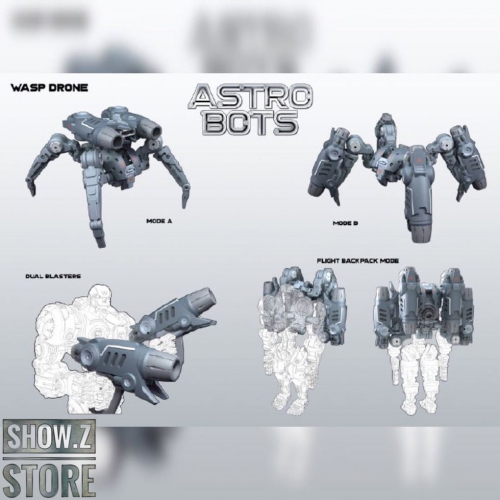 [Pre-Order] Astrobots 1/12 A04 Wasp Drone