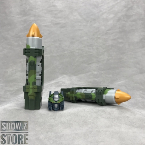 VISUAL Head Sculpt & Missiles Upgrade Kit for TFC STC-01B Supreme Tactical Commander Jungle Version