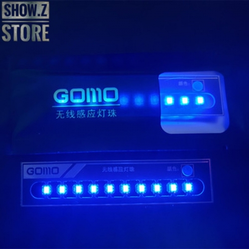 GOMO Wireless Blue LEDs for Lighting System Set of 10