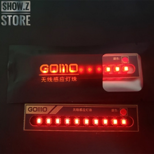 GOMO Wireless Red LEDs for Lighting System Set of 10