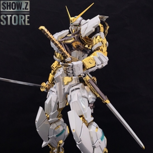 [SZ Custom] Nillson Work 1/60 MBF-P02 Gundam Astray Gold Frame w/ Electroplated Chrome Painting