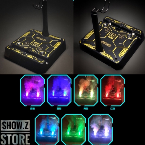 SNAP Remote Smoke Display Stand w/ LED Gold Version