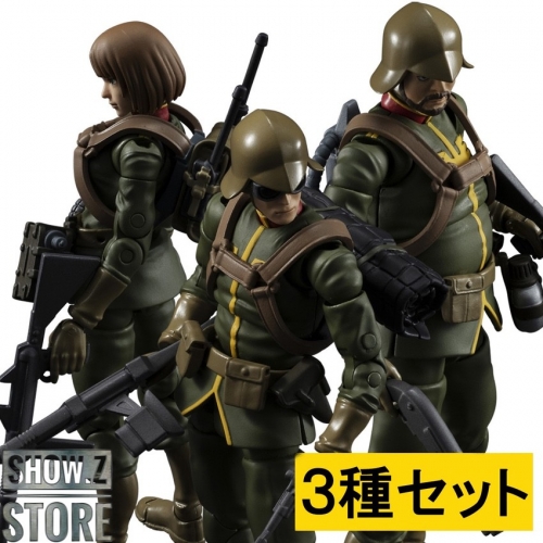 [Pre-Order] MegaHouse 1/18 G.M.G. Principality of Zion Army Regular Soldier Set of 3