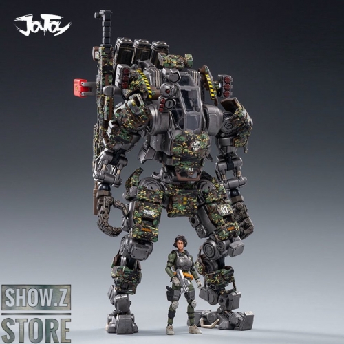 JoyToy Source 1/25 H07 Steel Bone Attack Mecha Jungle Camouflage w/ Pilot