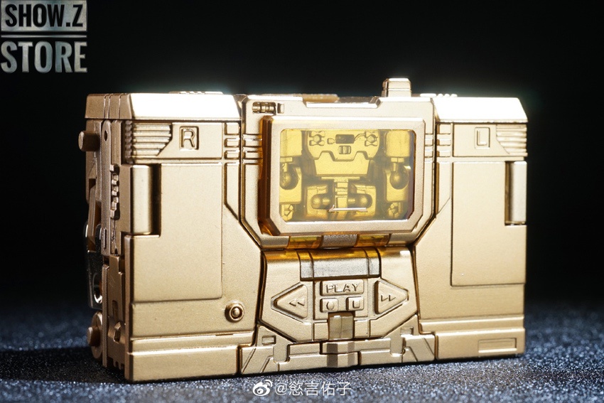Details about   Newage H21G Soundwave Golden Lagoon Version w/ 4 Cassettes in stock 