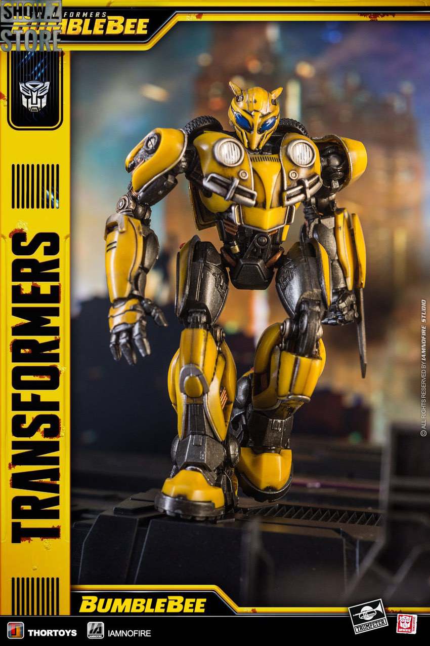 Details about   Trumpeter Transformers Bumblebee Smart Kit Assemble Model Plastic Toys Yellow