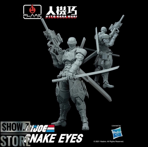 [Pre-Order] Flame Toys Hito Kara Kuri G.I.JOE Snake Eyes