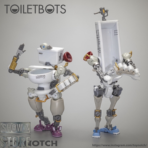 Toy Notch Fun Connection FC-01 Toiletbots Set of 2
