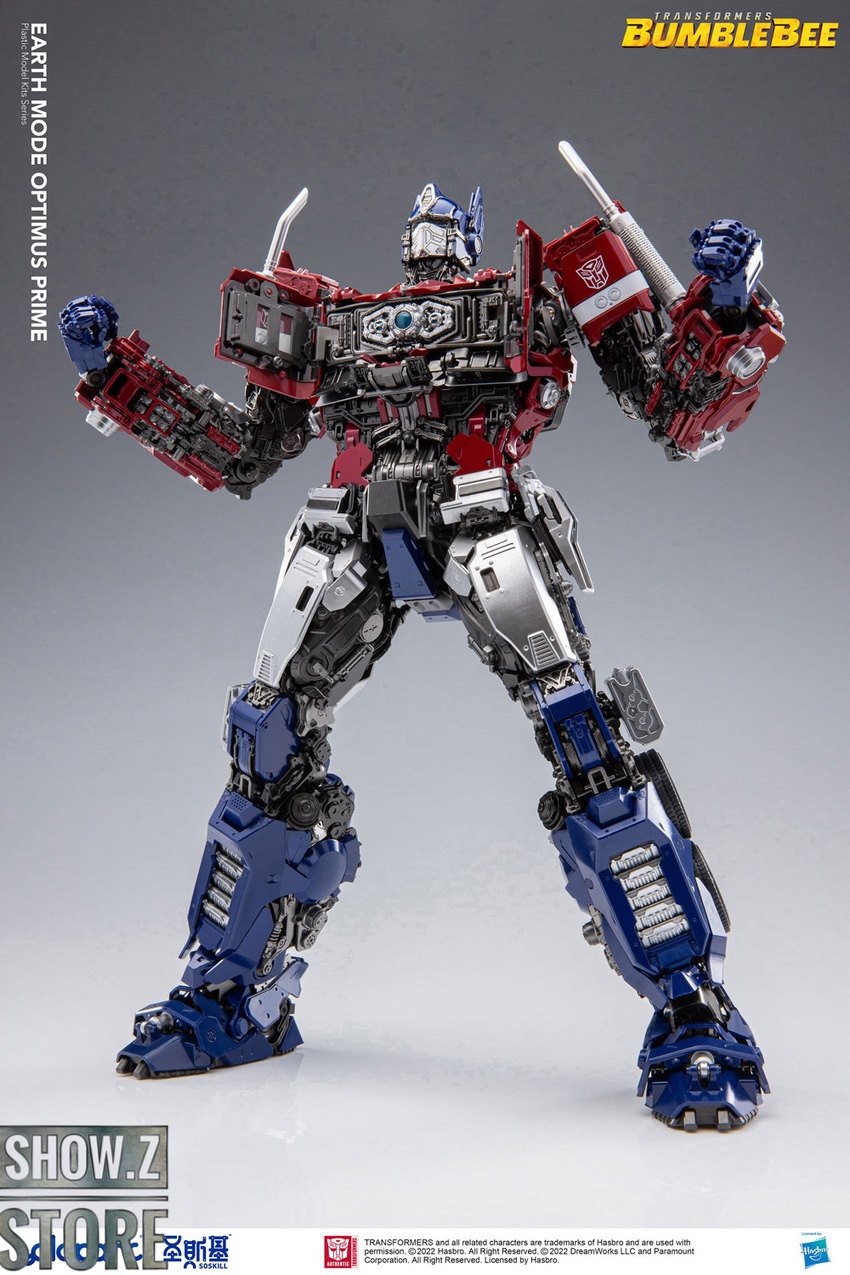 SOSKILL Bumblebee The Movie: Earth Mode Optimus Prime Model Kit - Show.Z  Store