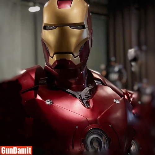 [Pre-Order] Queen Studio 1/1 Marvel Licensed Iron Man Mark 3 Bust Statue