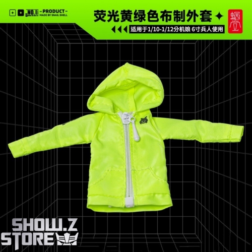 [Pre-Order] Snail Shell Fluorescent Yellow-Green Coat for 1/10 & 1/12 Mecha Girl
