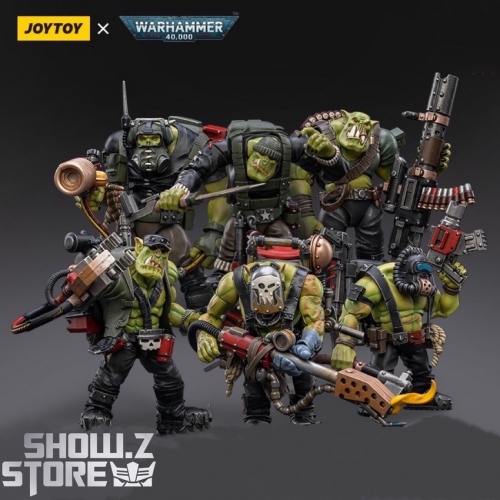 JoyToy Source 1/18 Warhammer 40K Ork Kommandos Squad Set of 6