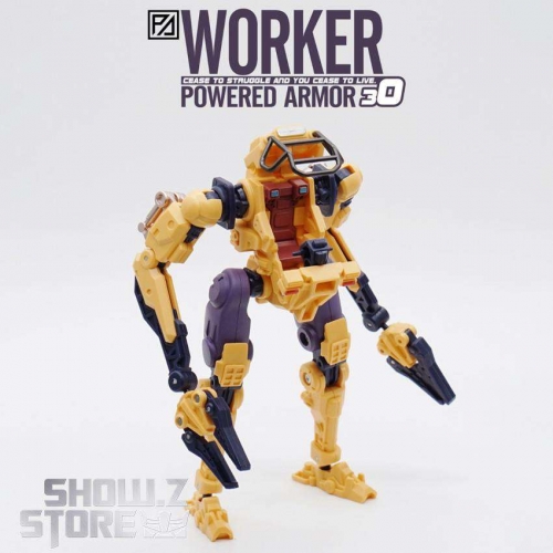 Forging Soul 1/60 AGS-30 Powered Armor Series Worker Priest Yellow Version