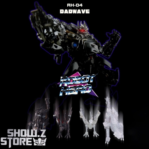 [Pre-Order] Robot Hero RH-04 Dadwave Soundwave w/ Laserbeak & Ravage