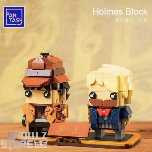 Pantasy 99101 Licensed Sherlock Holmes & Dr.Watson Building Blocks
