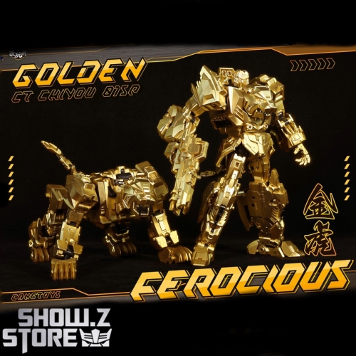 Cang-Toys CT-CY01SP Ferocious Rampage Feral Rex Golden Version