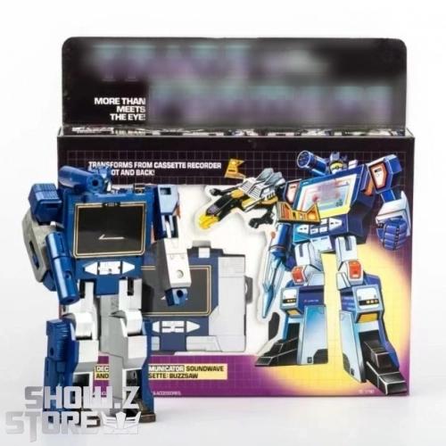 4th Party Transformers G1 Communicator Soundwawe w/ Cassette