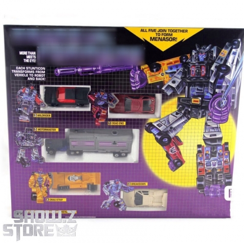 4th Party Transformers G1 Menasor Combiner Set of 5