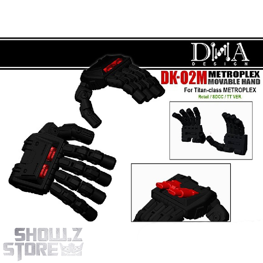 DNA Design DK-02M Upgrade Kits for Titan Return Metroplex