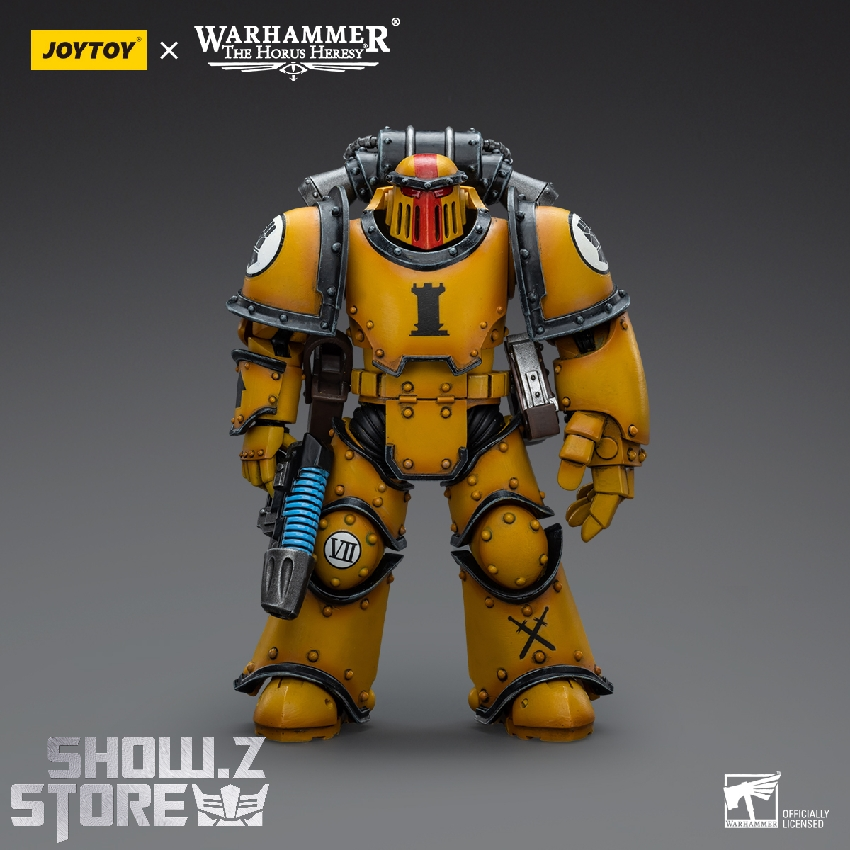 [Pre-Order] JoyToy Source 1/18 Warhammer 40K Imperial Fists Legion MkIII Tactical Squad Sergeant with Power Fist