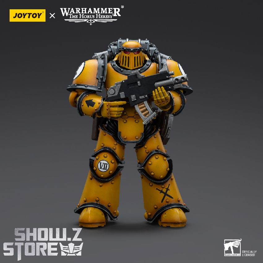 [Pre-Order] JoyToy Source 1/18 Warhammer "The Horus Heresy" Imperial Fists Legion MkIII Tactical Squad Legionary with Bolter