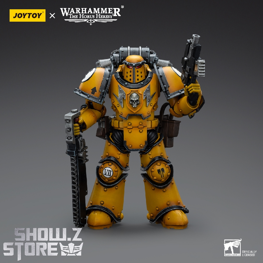 [Pre-Order] JoyToy Source 1/18 Warhammer "The Horus Heresy" Imperial Fists Legion MkIII Despoiler Squad Legion Despoiler with Chainsword