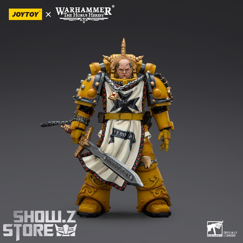 [Pre-Order] JoyToy Source 1/18 Warhammer 40K Imperial Fists Sigismund, First Captain of the Imperial Fists