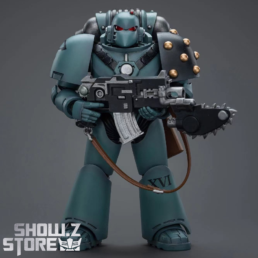 [Pre-Order] JoyToy Source 1/18 Warhammer The Horus Heresy Sons of Horus MKVI Tactical Squad Legionary with Bolter & Chainblade
