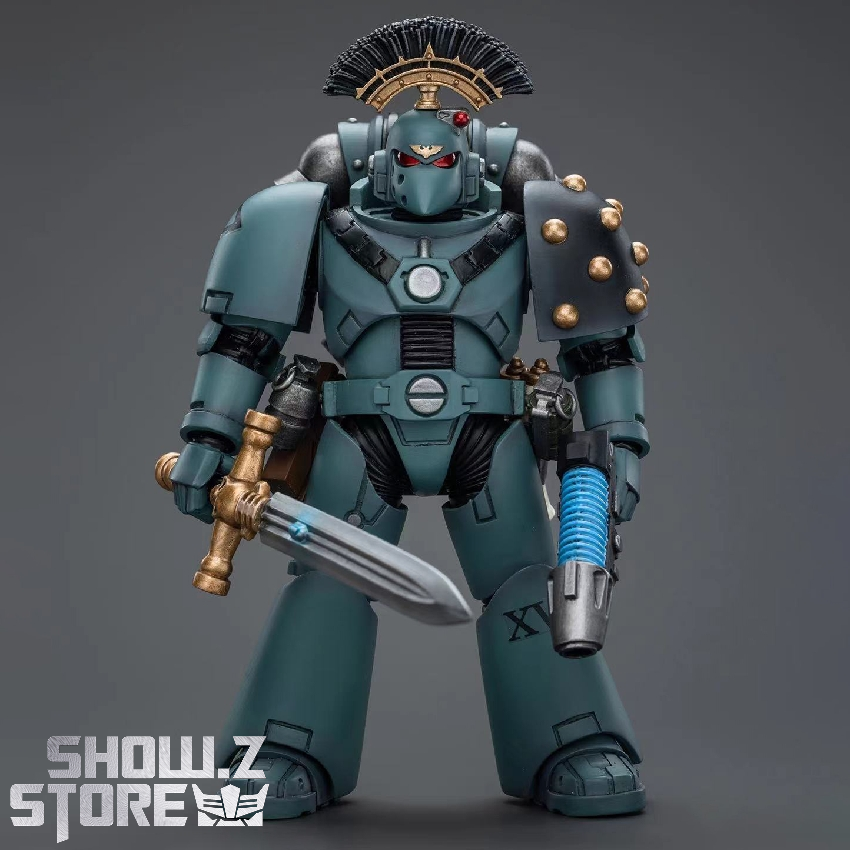 [Pre-Order] JoyToy Source 1/18 Warhammer The Horus Heresy Sons of Horus MKVI Tactical Squad Sergeant with Power Sword