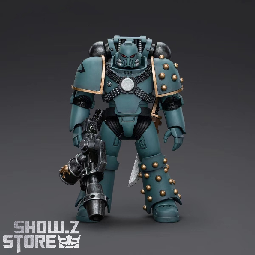[Pre-Order] JoyToy Source 1/18 Warhammer The Horus Heresy Sons of Horus MKIV Tactical Squad Legionary with Flamer