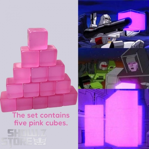 Transformers Luminous Energon Cubes Set of 5