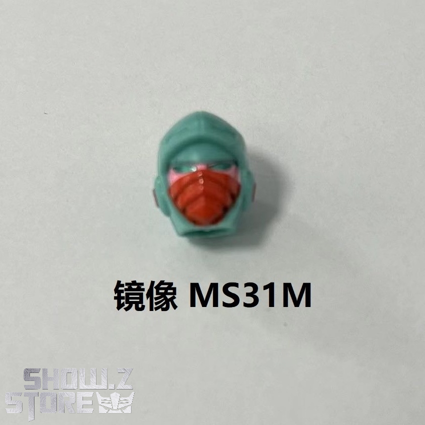 Dr.Wu & Mechanic Toys Replacement Head for MS31M Mirror Ninja Arcee Shattered Glass Limited Version